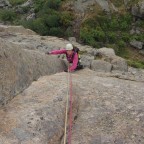 Tromsø ekspressen offers great crack climbing