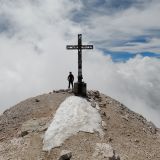Sigi at the summit cross