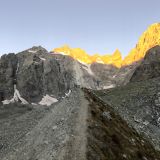 Path along the Glacier Noir
