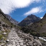 ... zum Refuge Temple Ecrins