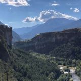 Blick in Richtung des Forts Mont-Dauphin