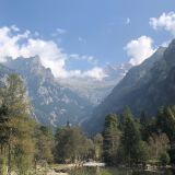 Auf dem Weg ins Val di Mello